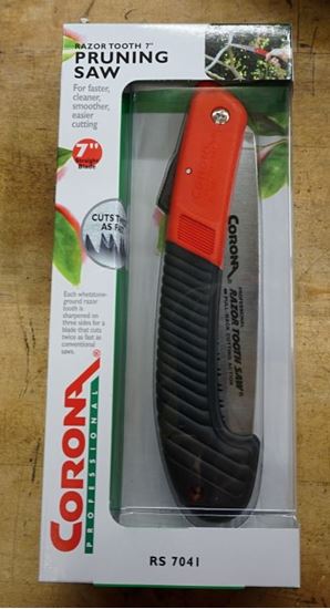 Picture of Corona RS 7041 Razor Tooth Folding Pruning Saw, 7" Blade NEW 