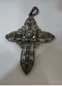 Picture of STERLING SILVER MARCASITE  VINTAGE CROSS 8.5 GR