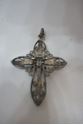 Picture of STERLING SILVER MARCASITE  VINTAGE CROSS 8.5 GR