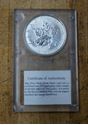 Picture of 1998 Canada Coin $5 Fine Silver 1 Oz .999 Elizabeth II with COA