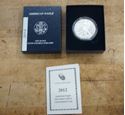 Picture of 2012-W One Ounce PROOF Silver American Eagle With Box & COA MINT 