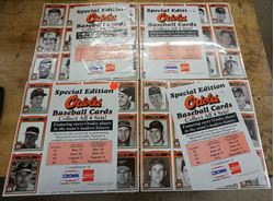 Picture of Baltimore Orioles 1991 Special Edition Crown Baseball Cards-complete set of 4