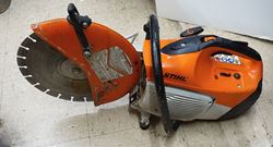 Picture of ts 420 stihl concree saw used 