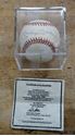 Picture of MICKEY MANTLE WILLIE MAYS DUKE SNIDER SIGNED RAWLINGS BASEBALL SIGN WITH COA. MINT CONDITION. IN CASE