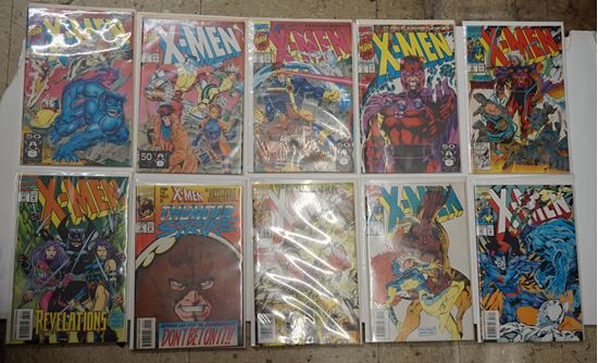 Picture of LOT 10 X MEN MARVEL COMICS COLLECTIBLE 