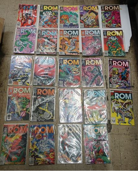 Picture of LOT 24 MARVEL ROM COMICS COLLECTIBLE 