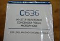 Picture of AKG C636 Master Reference Condenser Vocal Microphone - Brand New 