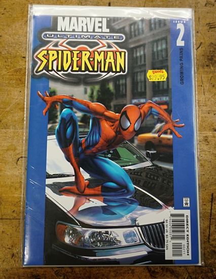 Picture of Marvel  ultimate spider man comics  issue 2 collectible. very good condition.