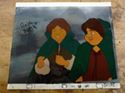 Picture of THE HOBBITS 2 CELS PRODUCTION ANIMATION 13X11 COLLECTIBLE. GOOD CONDITION.