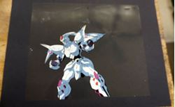 Picture of JAPANESE ANIME CEL GUNDAM 10.5X9 GOOD CONDITION. COLLECTIBLE.