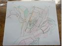 Picture of JAPANESE ANIME GUNDAM CEL 10.5X9 COLLECTIBLE GOOD CONDITION. 