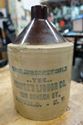 Picture of VINTAGE STONE WEAR VINTAGE  JUG. "THIS JUG IS NOT SOLD..THE.. THE PEOPLE'S LIQUOR CO. 126 SENECA ST BUFFALO.- N.Y COLLECTIBLE". GOOD CONDITION. 