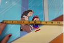 Picture of JAPANESE ANIME CEL 10.5X9 W BACKGROUND 13.5X10 COLORFUL GOOD CONDITION. COLLECTIBLE .