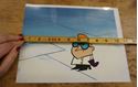 Picture of DEXTER LABORATORY "DEXTER" CEL 11X8.5 WITH BACKGROUND COLORFUL COLLECTIBLE MINT CONDITION. 