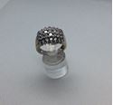 Picture of 14kt white gold ring size 10 9.4 gr with 28 round diamonds 3 carat total . 848014-