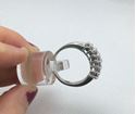 Picture of 14kt white gold ring size 10 9.4 gr with 28 round diamonds 3 carat total . 848014-