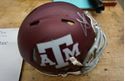 Picture of JOHNNY MANZIEL AUTO TEXAS A&M MINI RIDDELL FB HELMET WITH COA. VERY GOOD CONDITION. 