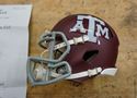 Picture of JOHNNY MANZIEL AUTO TEXAS A&M MINI RIDDELL FB HELMET WITH COA. VERY GOOD CONDITION. 