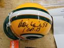 Picture of REGGIE WHITE HAND SIGNED PACKET MINI HELMET RIDDELL MINT COLLECTIBLE. WITH COA. 