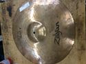 Picture of Cymbal musical instrument Zildjian 18” zbt rock crash symble pre owned.in a good working order. 850740-1.