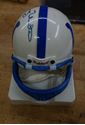 Picture of JOHNNY UNITAS SIGNED BALTIMORE COLTS MINI HELMET WITH COA COLLECTIBLE.MINT CONDITION. 