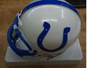 Picture of JOHNNY UNITAS SIGNED BALTIMORE COLTS MINI HELMET WITH COA COLLECTIBLE.MINT CONDITION. 