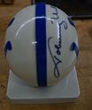 Picture of JOHNNY UNITAS SIGNED BALTIMORE COLTS MINI HELMET WITH COA COLLECTIBLE.MINT CONDITION. 