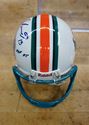 Picture of DAN MARINO 13 SIGNED MINI HELMET WITH COA # 015231 MINT COLLECTIBLE. 