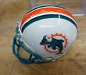 Picture of DAN MARINO 13 SIGNED MINI HELMET WITH COA # 015231 MINT COLLECTIBLE. 