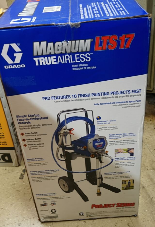 Graco LTS 17 Electric Stationary Airless Paint Sprayer At, 58 OFF