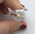 Picture of 10kt yellow gold ring with 5.5 mm white pearl size 6.5 2.3 gr 810722-3 