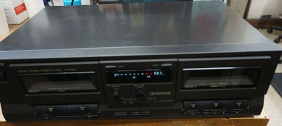 Picture of Technics Double Cassette Deck, Mod. #RS-TR210, Gently Used . TESTED. IN A GOOD WORKING ORDER. 