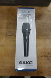 Picture of AKG C636 Master Reference Condenser Vocal Microphone Black NEW. SEALED