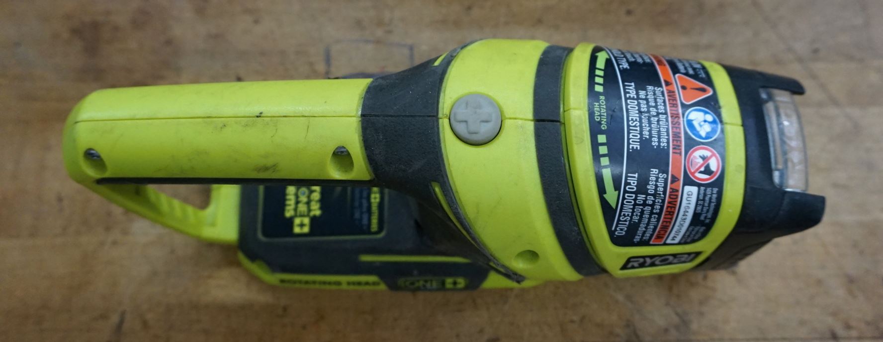Cash USA Ryobi P704 18V Pivoting Head Work Light Flashlight