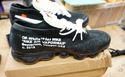 Picture of NIKE AIR THE 10 VAPORMAX FK SIZE 11 AA3831 001 BLACK/WHITE/CLEAR NEW WITH EXTRA BLACK LACES. IN BOX. 