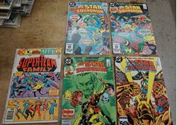 Picture of LOT 5 DC ALL STAR SQUADRON COMIC BOOKS NOV 27;NOV 84; JUNE 85; SEPT 85; SEPT 6. VERY GOOD CONDITION. COLLECTIBLE. 