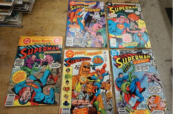 Picture of LOT 5 DC COMICS SUPERMAN  53 JAN 1983; 330 DEC1978; 328 OCT1978; 46 JUNE 1982; 5 1977 . VERY GOOD CONDITION. COLLECTIBLE. 