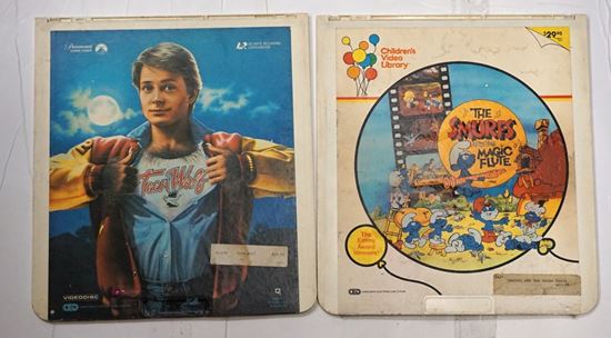 Picture of LOT 2  VIDEO DISCS THE SMURFS AND MAGIC FLUTE 1984 APPROXIMATELY 74 MIN; TEEN WOLFE 1985 92 MIN COLOR. COLLECTIBLE .