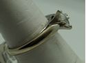 Picture of 14KT WHITE GOLD RING SIZE 7 5GR WITH 0.31PTS MARQUISE SOLITAIRE  DIAMOND GOOD CONDITION. PRE OWNED. 825895-1.