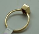 Picture of 10kt yellow gold ring with garnet color stone size 6.25 2.3 gr 824514-5 