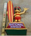 Picture of National Bohemian Natty Boh Surfer Bobblehead Orioles-Baltimore Beer 96/500 RARE. STILL IN ORIGINAL BOX. 