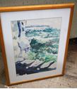 Picture of FRAMED WATERCOLOR LANDSCAPE BY ARTIST LYN BURR 21 x 16 FREE SHIPPING