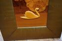 Picture of WOOD PICTURE "SWAN" 12 X 14 FREE SHIPPING