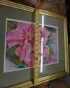 Picture of WATERCOLOR PAINT BY ARTIST MARGARET G JONES "FLOWERS" 17 x 21 FREE SHIPPING