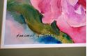 Picture of WATERCOLOR PAINT BY ARTIST MARGARET G JONES "FLOWERS" 17 x 21 FREE SHIPPING