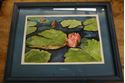 Picture of WATERCOLOR PAINT "LILLY PAD" 17 x 13 FREE SHIPPING