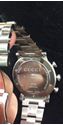 Picture of Gucci stainless steel watch with 50 round diamonds approximately 1 carat 101 chromo 3 ATM water resistant pre owned very good condition 849901-1 