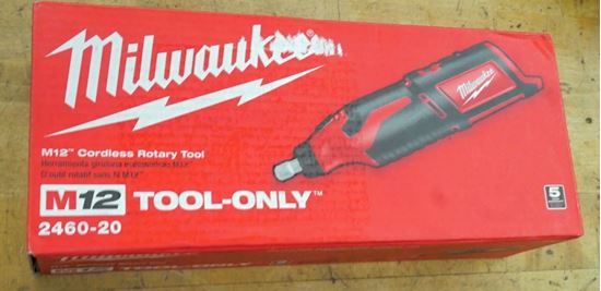 Is the Milwaukee M12 rotary tool compatible with Dremel. model # 2460-20 