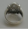 Picture of STERLING SILVER 925 FILIGREE DESIGN RING SIZE 6.5 6.6GR PRE OWNED. GOOD CONDITION.