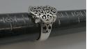 Picture of STERLING SILVER 925 FILIGREE DESIGN RING SIZE 6.5 6.6GR PRE OWNED. GOOD CONDITION.